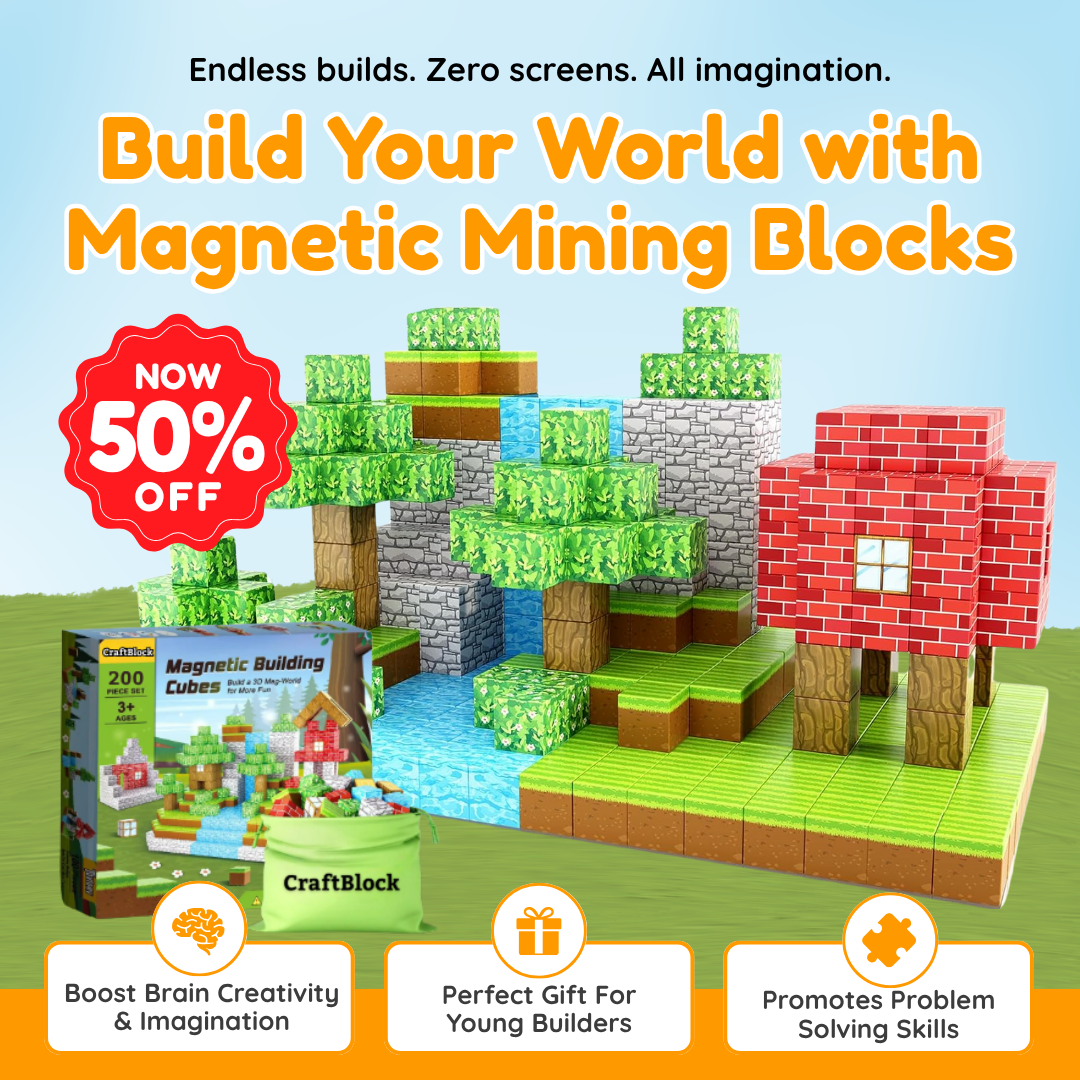 CraftBlock - Magnetic Mining Blocks